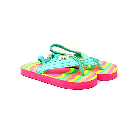 Carter’s Girls FlipFlops Multicolor Size Toddler S/P (5-6) - Picture 11 of 11